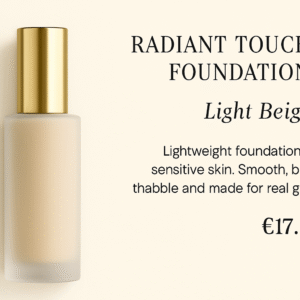 Radiant Touch Foundation – Light Beige